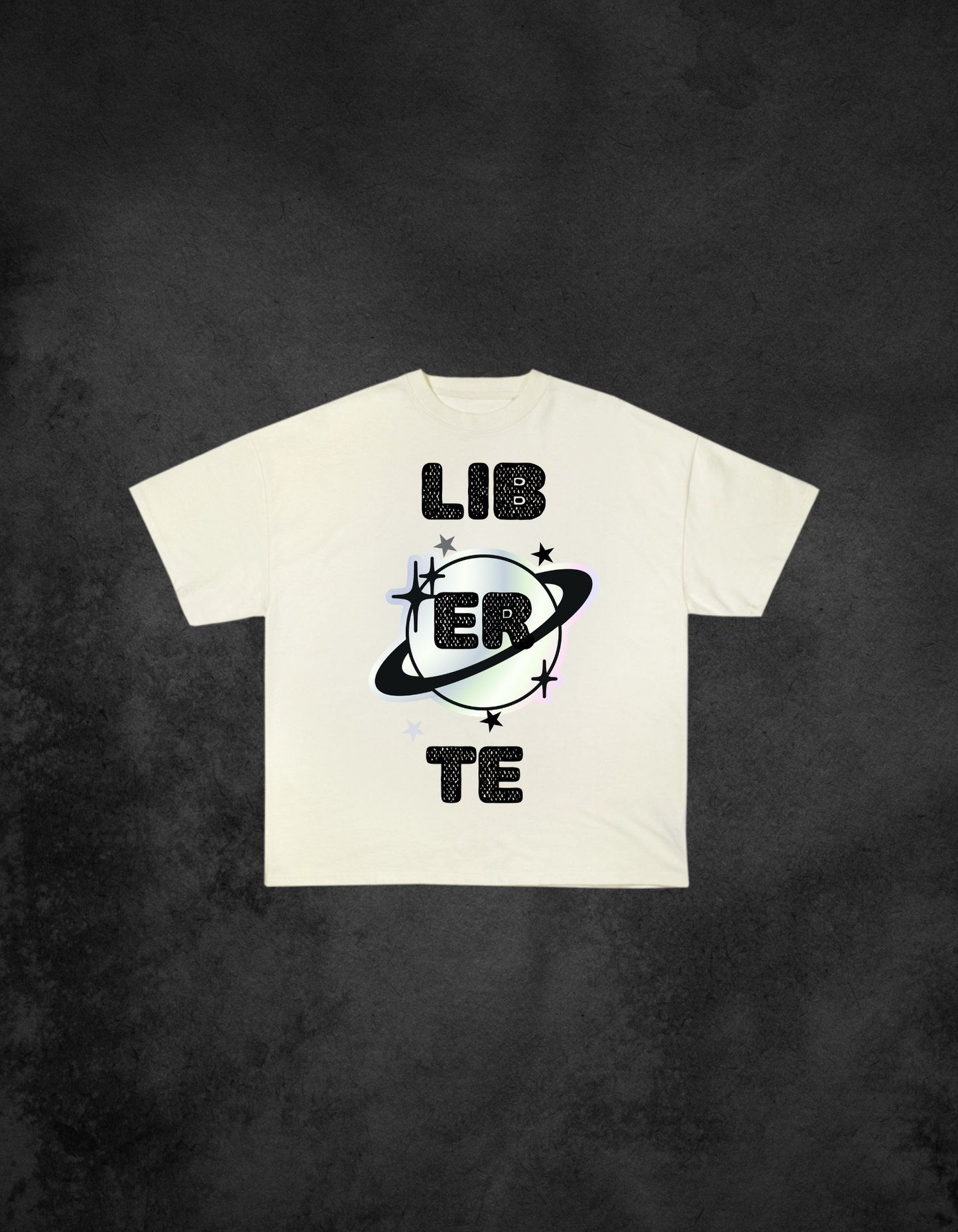 Liberte Oversized T-shirt - Front Print