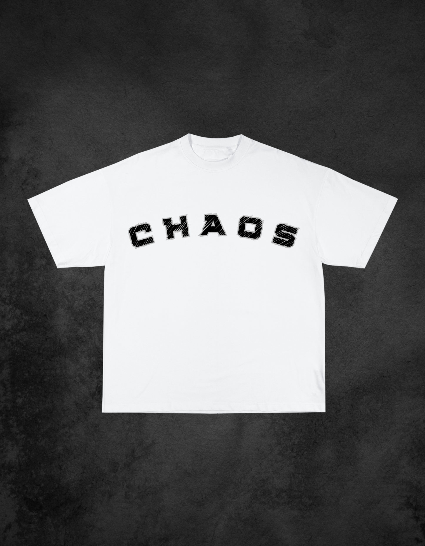 Chaos Oversized T-shirt - Front Print