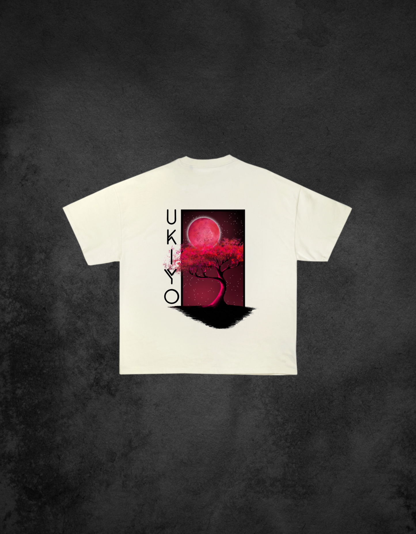Ukiyo Oversized T-shirt - Back Print