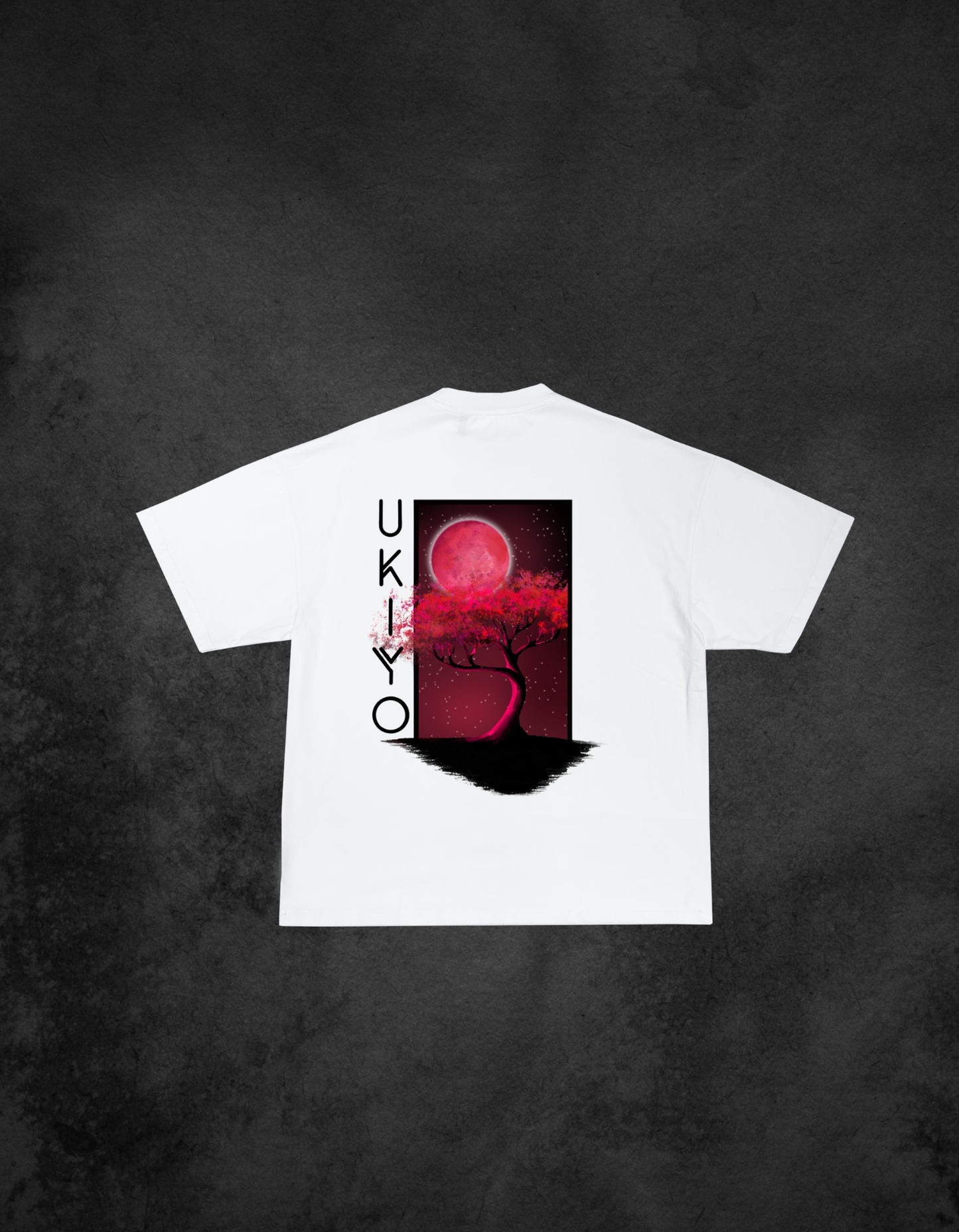 Ukiyo Oversized T-shirt - Back Print